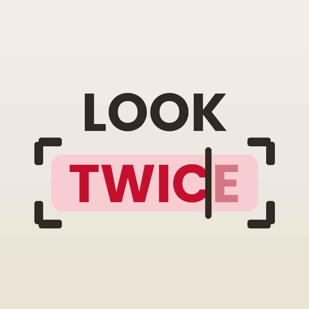 Look Twice app icon